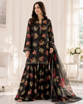 3 piece unstitched printed