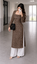 Cheetah print kurti